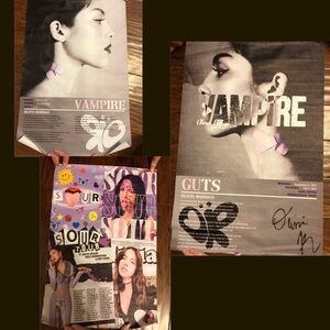 Olivia Rodrigo Bundle: Three Posters